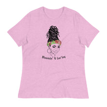 Load image into Gallery viewer, Bloomin' & Loc'ing Women's Relaxed T-Shirt - More colors available